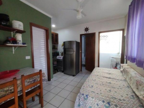Apartamento com ar cond. na praia grande ubatuba